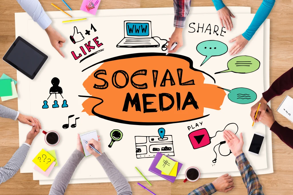 React Social Media Marketing Service Image