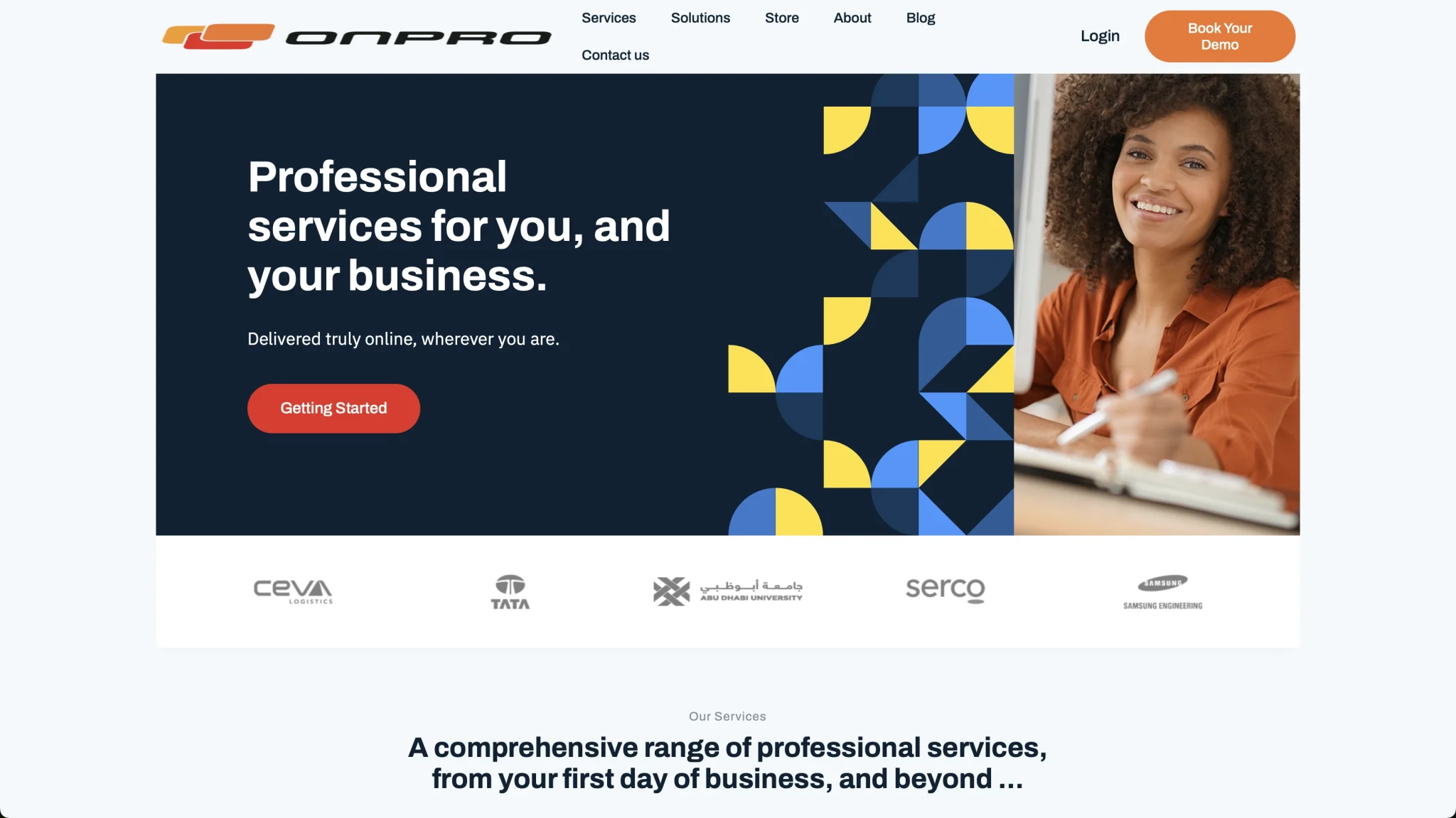 React Client Banner