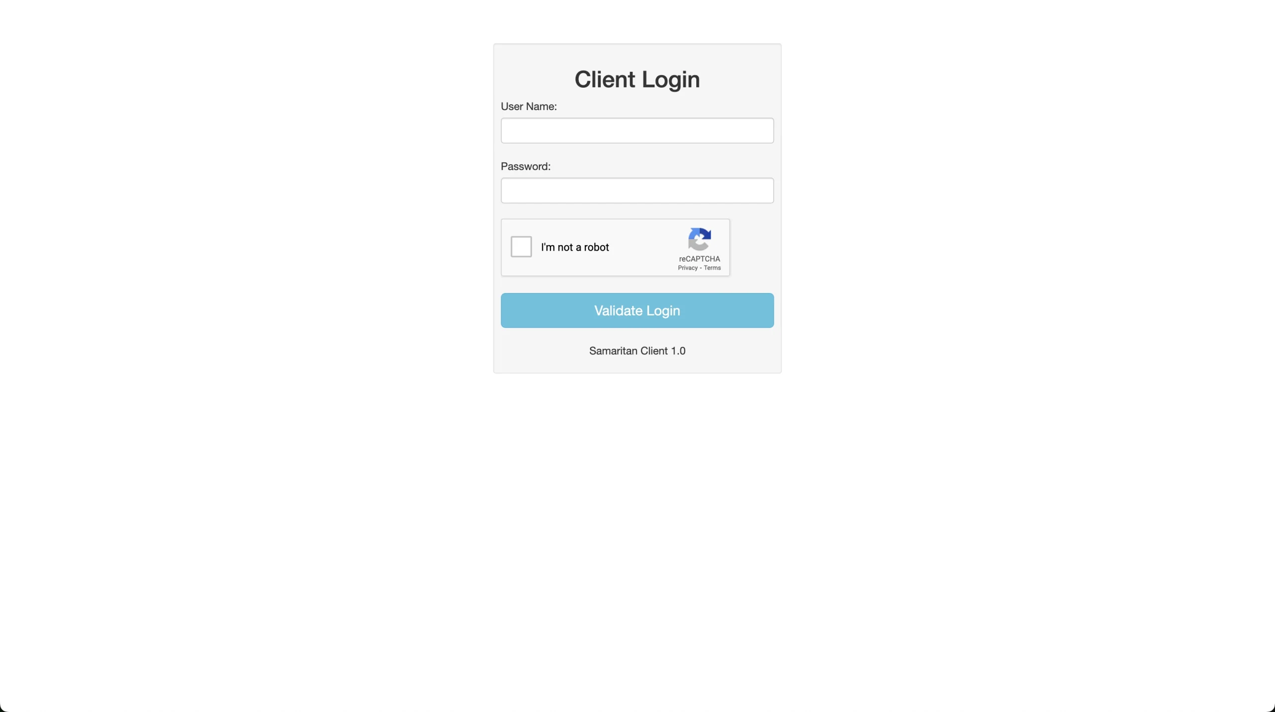 React Client Banner